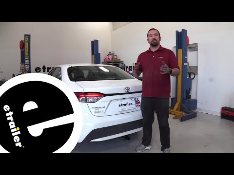 etrailer | How to Install: Curt Trailer Hitch Receiver on your 2020 Toyota Corolla