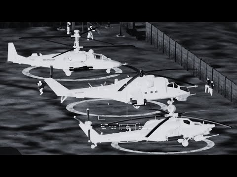 AH-64D Apache Longbow In Action - Airfield Destroyed By Apache - Arma 3 MilSim