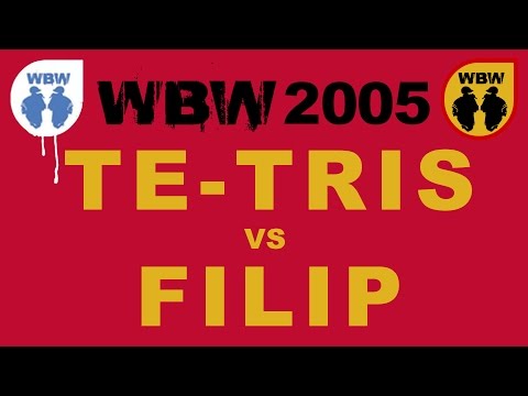 Te-Tris 🆚 Rudanacja 🎤 WBW 2005 Lublin (freestyle rap battle)
