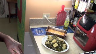 Buttermilk Ranch Dressing Cornbread Recipe With Turnip Greens