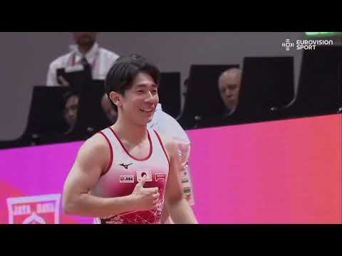 2025 World Artistic Gymnastics Championships. EF. Men's VT (Eurovision Sport)