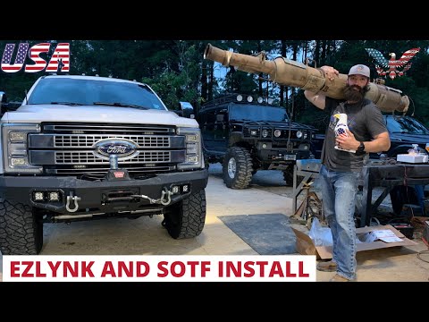 How to install SOTF knob, EZLYNK and tunes. 2017-2019 F250 - F350