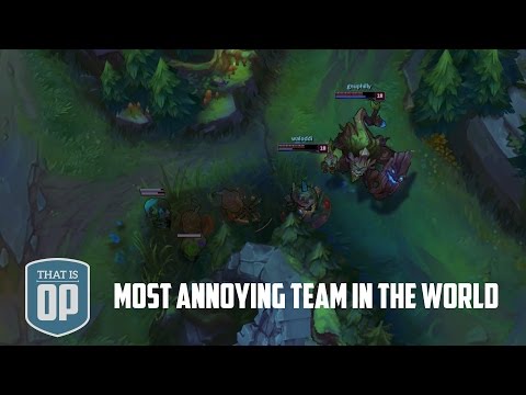 The Most Annoying Team Ever - The All Trap Team - League of Legends World Records