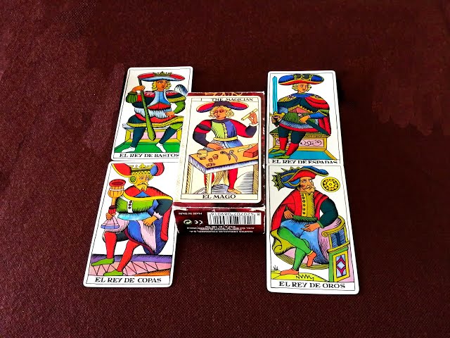 Vídeo relacionado con YIMINGOUFEI Cartas Tarot Español, Rider Waite Bilingüe Inglés, 78 Doradas