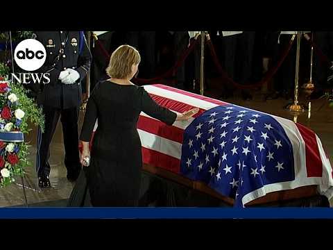 Newly sworn-in Sen. Darlene Graham honors late brother Lindsey Graham during memorial ceremony