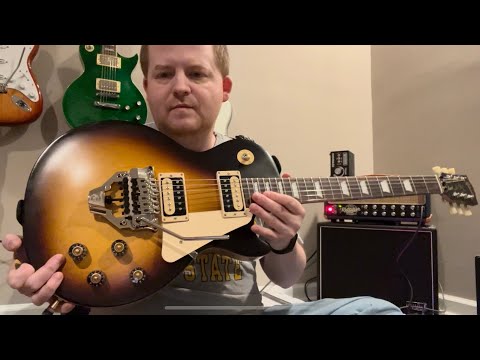 Gibson Les Paul Tribute Mods (Floyd Rose FRX, T Type Pickups, Kluson Tuners, Jackson Electronics)