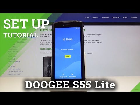 How to Activate & Configure DOOGEE S55 Lite - Set Up Process