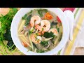 The Best Thai Shrimp Soup Tom Yum Goong Nam Sai Recipe Episode 228