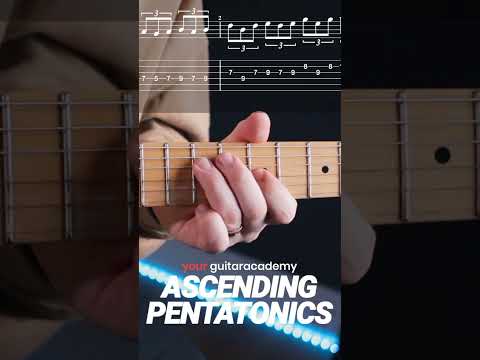 Try This Ascending Pentatonics Lick! #guitarlesson