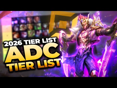 Best ADC Champions in 2026   NEW TIERLIST