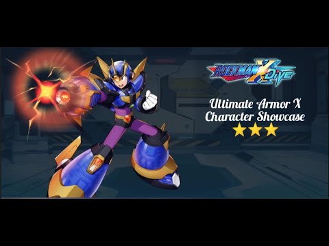 Rockman X DiVE | Ultimate Armor X | Character Showcase
