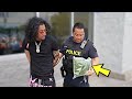 Dropping a Pound Of Grass In Public **ARRESTED AGAIN**