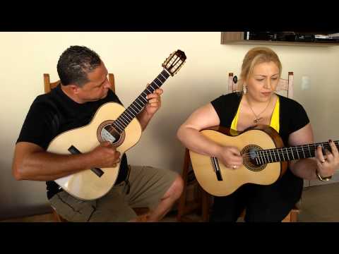 Juliana Andrade e Marcos Violeiro