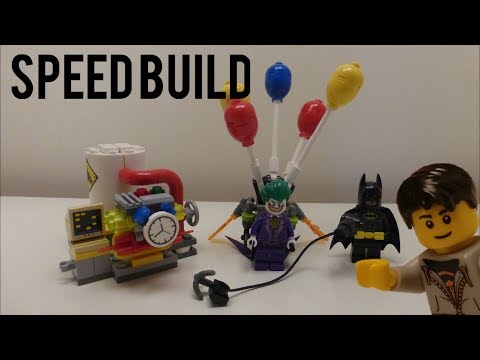 LEGO Batman Movie 70900: The Joker Balloon Escape | Speed Build