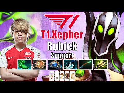 Rubick Support | T1.Xepher | RUBICK POS 4 IS SUPER FUN TO PLAY | 7.29d Gameplay Highlights
