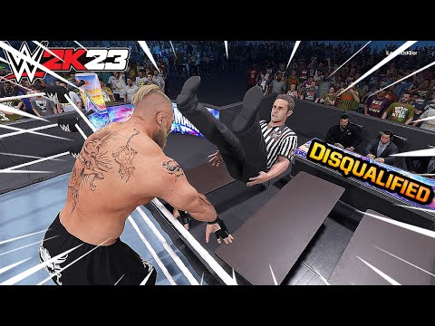 20 Fun Ways To Get DISQUALIFIED! - WWE 2K23