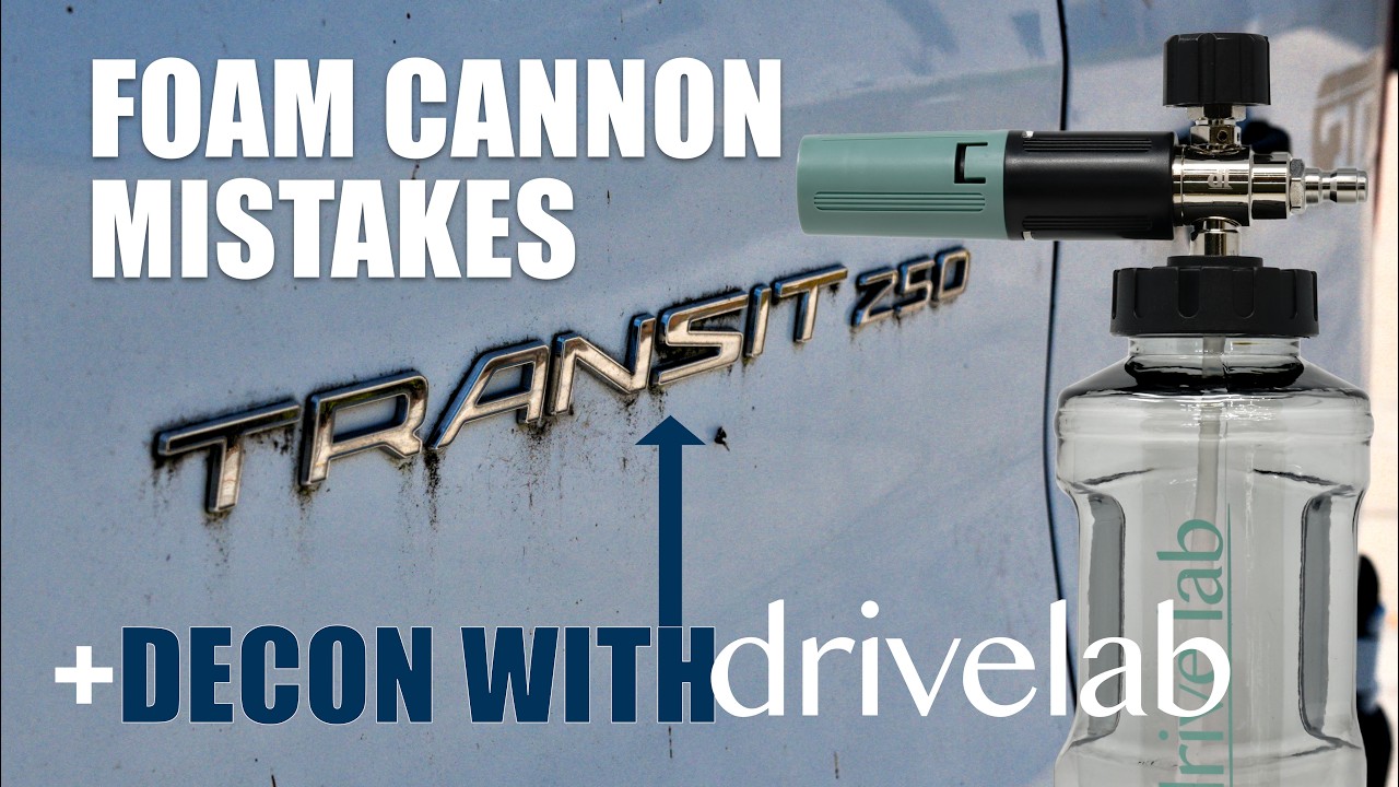 DriveLab Foam Cannon video thumbnail