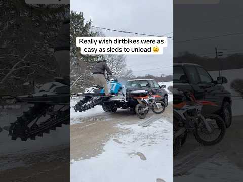 2020 summit 850 & 2024 KTM 450 sx-f #ktm #skidoo #summit #sxf #850 #450 #snowmobile #dirtbike