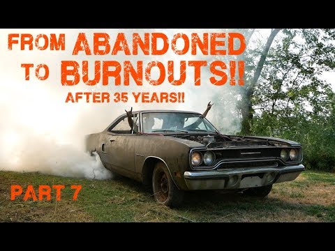 ABANDONED Muscle Car Revival! First Start in 35 years! -- Part 7