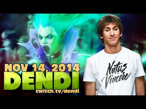 Dota 2 Stream: Na`Vi Dendi - Death Prophet (Gameplay & Commentary)
