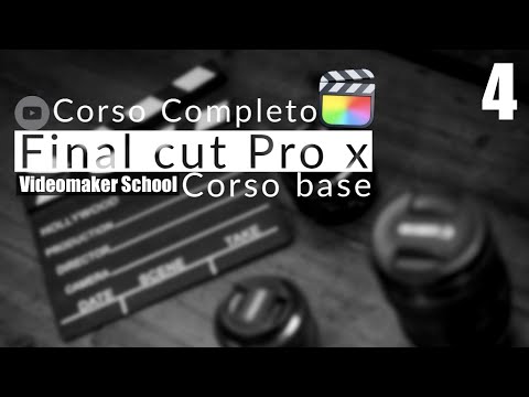 Transform, crop, distort e Keyframe - tutorial final cut italiano