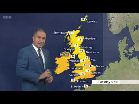 Weather for the week ahead 18/08/2025 - BBC Weather - UK Weather Forecast