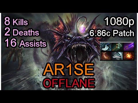 Arise Slardar 6.86 patch Ranked Full Game