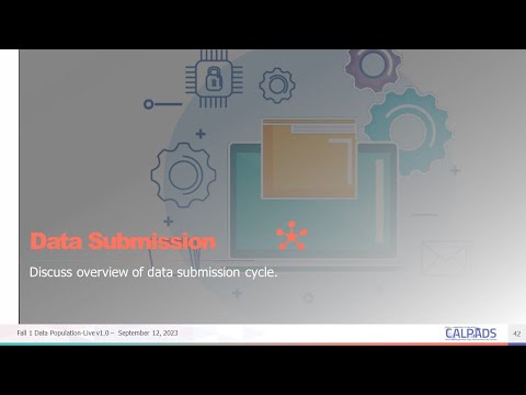 Fall 1 Data Population Training Module D Batch Demonstration