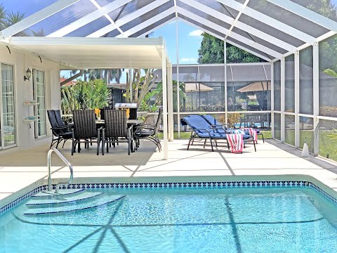 Hyra hus-Vacation Rental Villa Sunshine - Kanal Cape Coral, Florida- MyFlorida.se-CapeCoralSusan.com