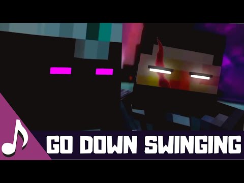 ♪ "Go Down Swinging 👊" ♪ [King Apdo Minecraft Music Video - Herobrine's Wrath Montage]