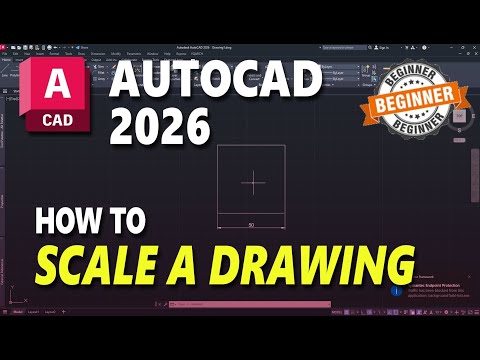 AutoCAD 2026 How To Scale Drawing