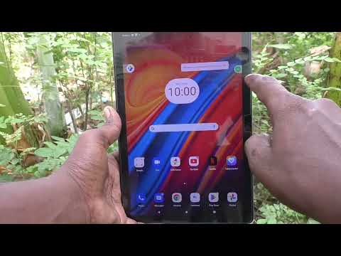 How to take screenshot by accessibility menu in Lenovo Tab M10