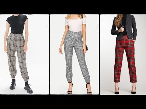 Plaid Pant Outfits for ladies in the US The Hottest...