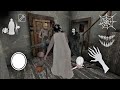 Playing as Slendrina Baby Angeline Mom and Spider Angeline in Grann's Old House | Car Escape Mod