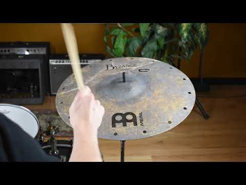 21" Meinl Byzance Vintage C Squared Ride Cymbal 3350g *Video* image 7