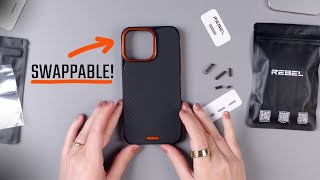 YOU CAN SWAP THE BUTTONS! Phone Rebel Cases Unboxing & First Impressions