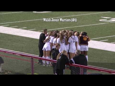 '16 OH Girls Soccer Playoffs Walsh Jesuit-Strongsville