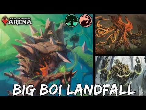 Big Boi Landfall in Zendikar Rising MTG Arena Standard BO3