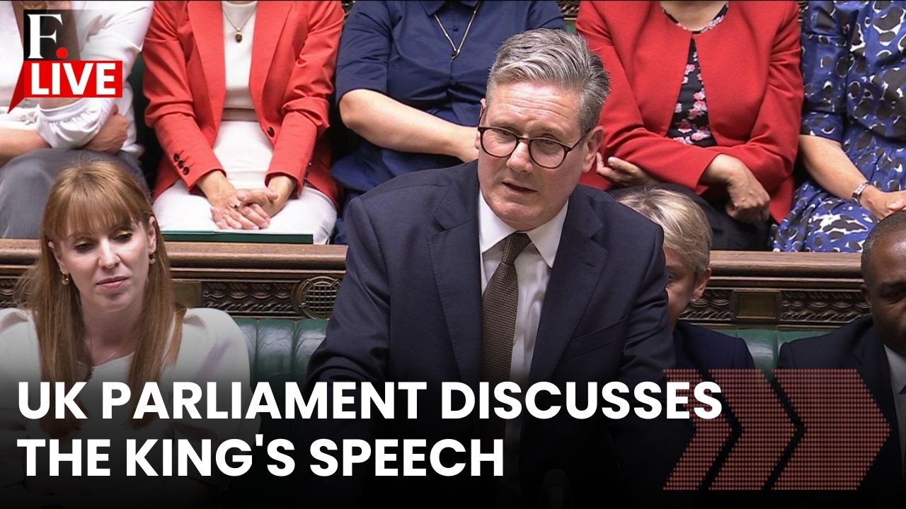 LIVE: UK Parliament Debates King's Speech as Keir Starmer's Position Hangs in the Balance