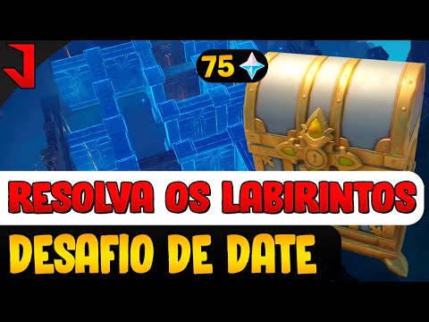 SOLVE THE 2 MAZES OF THE DATE CHALLENGE (2 LUXURIOUS) | GENSHIN IMPACT
