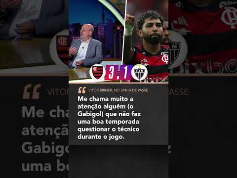 Após 'treta' de Filipe Luís com Gabigol, Birner falou isso aí no Linha de Passe #shorts