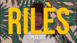 Rilès - PESETAS (Lyric Video) | i don&#39;t give a f***k, y&#39;all can suck my d**k