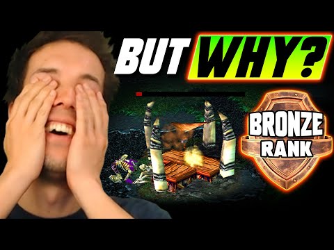 WHY ARE THEY DOING THIS xD - Bronze League Heroes Episode 2 - WC3