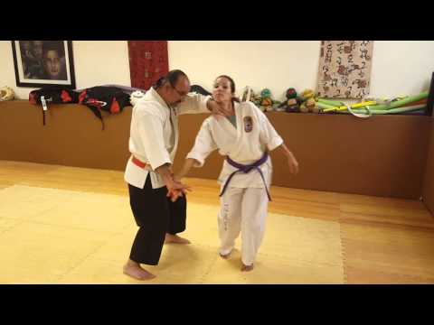Begining of Kusanku Kata.
