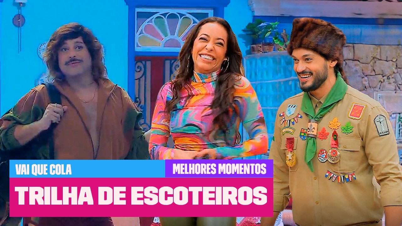 Os ESCOTEIROS querem ACAMPAR! | Vai Que Cola | Temporada 14 | Multishow