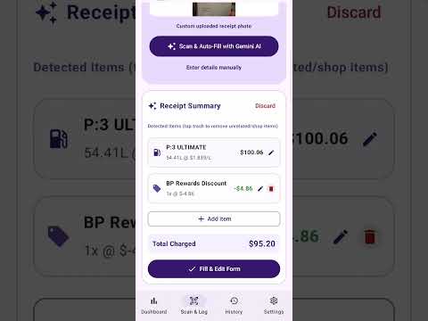 FuelFlow: Fuel Receipt Log video thumbnail