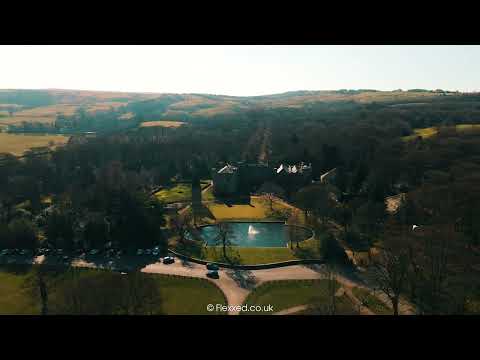 [4K] Aerial Footage - Towneley Hall, Burnley