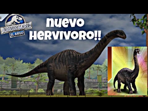 TRAIGO AL NUEVO HERVIVORO "DREADNOUGHTUS"!! Jurassic world the game
