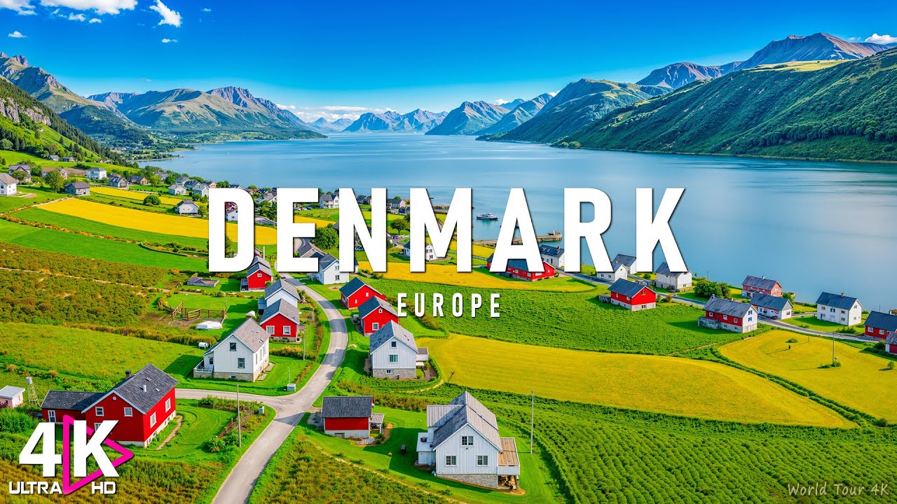 DENMARK (4K UHD) - Relaxing Music Along With Beautiful Nature Videos - 4K Video HD