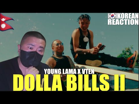 🇳🇵🇰🇷🔥Korean Hiphop Junkie react to YOUNG LAMA X VTEN - DOLLA BILLS II (ENG SUB)